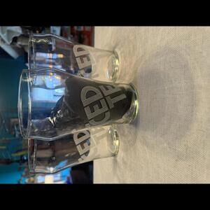 Vintage 1-Liter Iced Tea Glasses - Set of 3